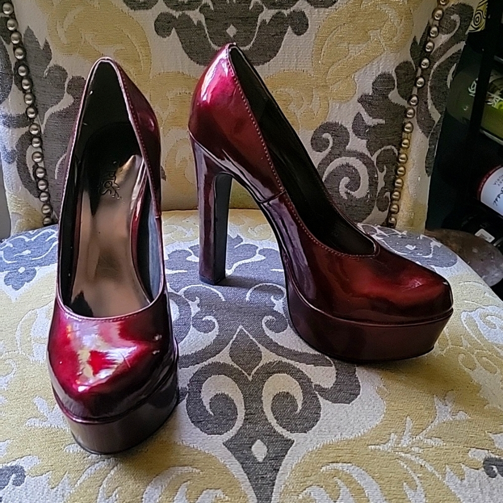 Carlos Santana 5 1/2 inch Platform Block heels